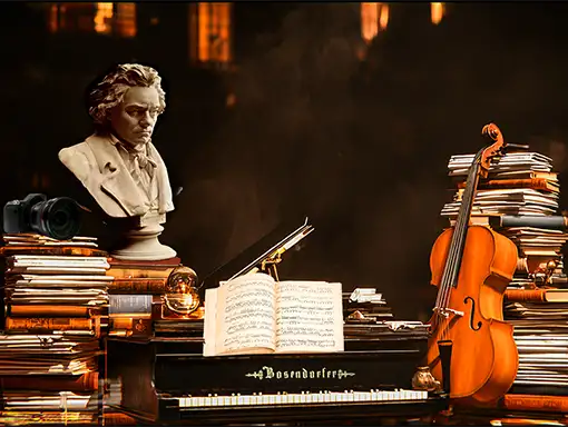 Collage to symbolize musicality