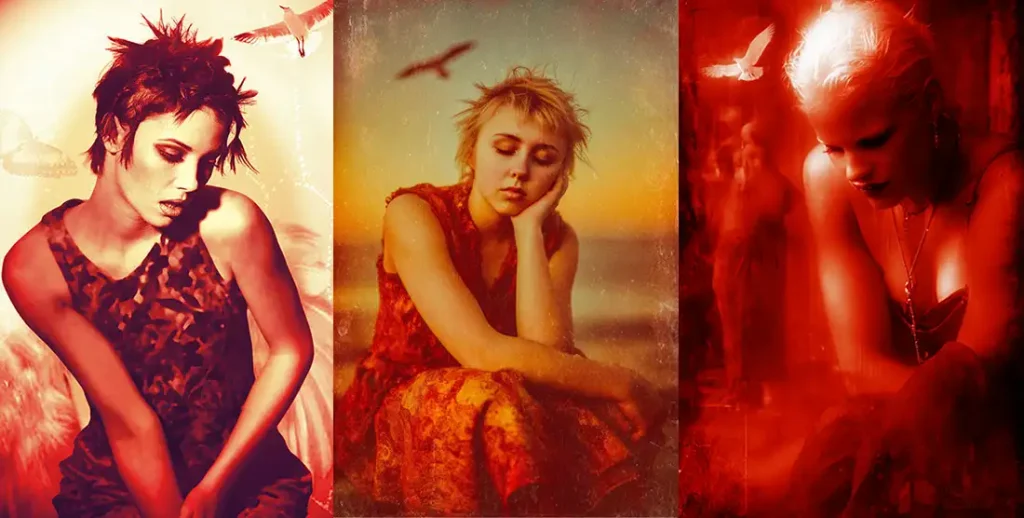 Variations on an original composite photo